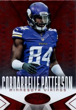 2014 Panini Certified - Camo Red #54 Cordarrelle Patterson Front