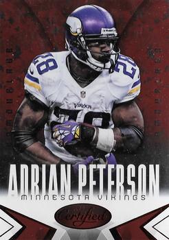 2014 Panini Certified - Camo Red #56 Adrian Peterson Front