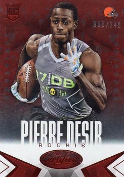 2014 Panini Certified - Camo Red #154 Pierre Desir Front