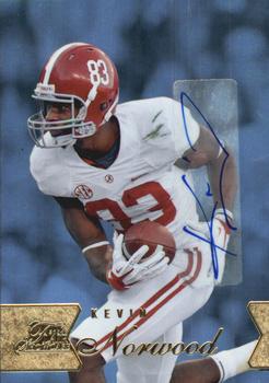 2014 Flair Showcase - Autographs #130 Kevin Norwood Front