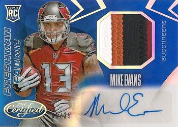 2014 Panini Certified - Blue #232 Mike Evans Front