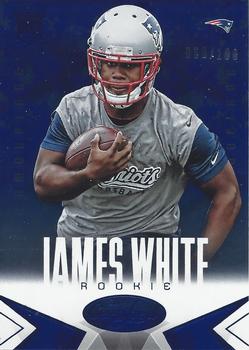 2014 Panini Certified - Camo Blue #130 James White Front