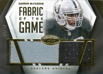 2014 Panini Certified - Fabric of the Game Prime #F-DM Darren McFadden Front