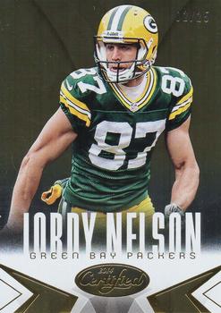 2014 Panini Certified - Gold #37 Jordy Nelson Front