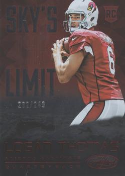 2014 Panini Certified - Sky's the Limit Red #SKY10 Logan Thomas Front
