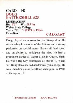 1995 JOGO - Missing Years #9D Doug Battershill Back