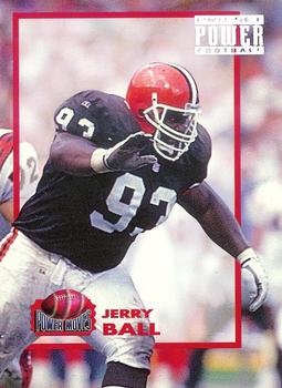 1993 Pro Set Power - Power Moves #PM31 Jerry Ball Front