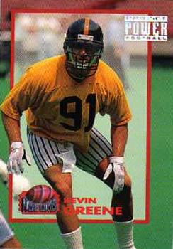 1993 Pro Set Power - Power Moves #PM25 Kevin Greene Front