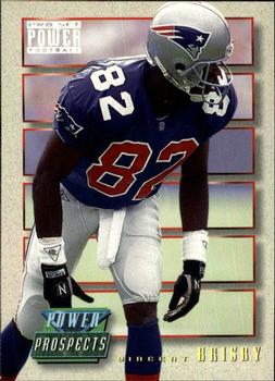 1993 Pro Set Power Update - Power Prospects #PP26 Vincent Brisby Front