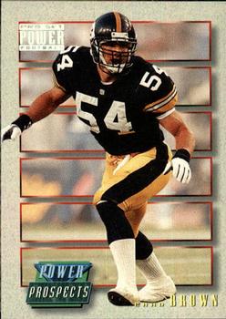 1993 Pro Set Power Update - Power Prospects #PP32 Chad Brown Front