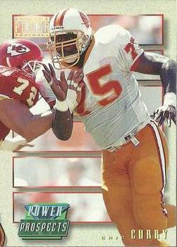 1993 Pro Set Power Update - Power Prospects #PP43 Eric Curry Front