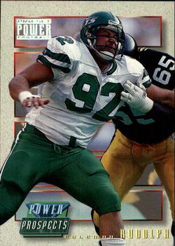 1993 Pro Set Power Update - Power Prospects #PP50 Coleman Rudolph Front