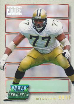 1993 Pro Set Power Update - Power Prospects #PP56 Willie Roaf Front