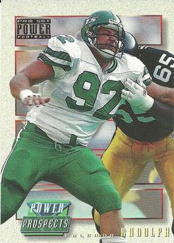 1993 Pro Set Power Update - Power Prospects Gold #PP50 Coleman Rudolph Front