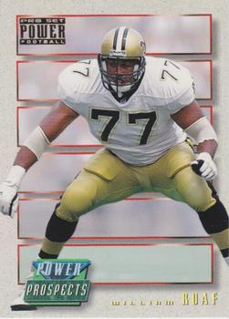 1993 Pro Set Power Update - Power Prospects Gold #PP56 Willie Roaf Front