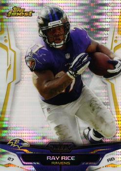 2014 Finest - Pulsar Refractors #70 Ray Rice Front
