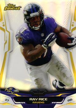 2014 Finest - Refractors #70 Ray Rice Front