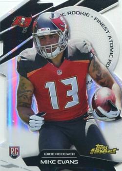 2014 Finest - Atomic Refractor Rookies #FAR-ME Mike Evans Front