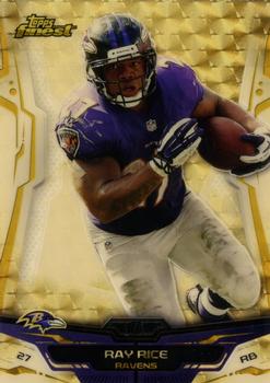 2014 Finest - Superfractors #70 Ray Rice Front