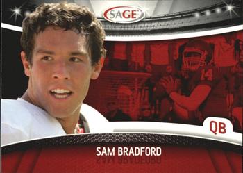 2010 SAGE #7 Sam Bradford Front