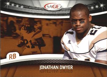 2010 SAGE #18 Jonathan Dwyer Front