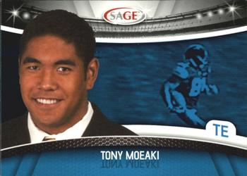 2010 SAGE #34 Tony Moeaki Front