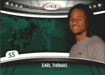 2010 SAGE #49 Earl Thomas Front