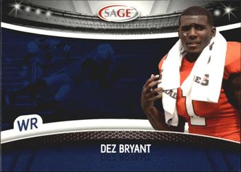 2010 SAGE #11 Dez Bryant Front