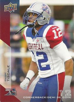 2014 Upper Deck CFL #125 Geoff Tisdale Front