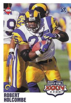 2000 Collector's Edge Super Bowl XXXIV #R5 Robert Holcombe Front