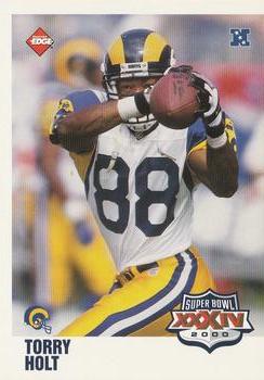 2000 Collector's Edge Super Bowl XXXIV #R6 Torry Holt Front