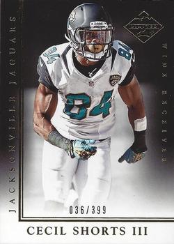 2014 Panini Limited #30 Cecil Shorts III Front