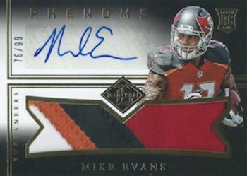2014 Panini Limited #195b Mike Evans Front