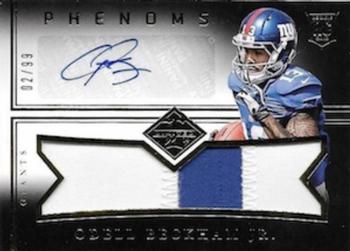 2014 Panini Limited #198b Odell Beckham Jr. Front