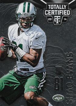 2014 Panini Totally Certified #137 Shaquelle Evans Front