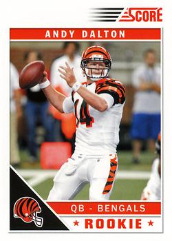 2011 Score - Updates #308 Andy Dalton Front