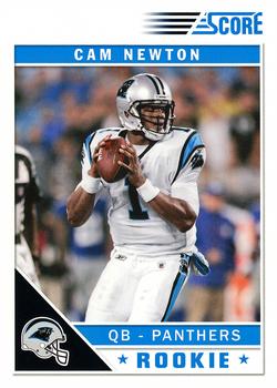 2011 Score - Updates #315 Cam Newton Front
