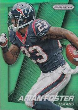 2014 Panini Prizm - Green Prizm #59 Arian Foster Front