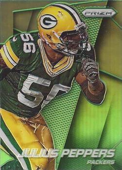 2014 Panini Prizm - Green Prizm #92 Julius Peppers Front