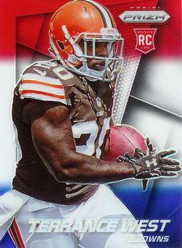 2014 Panini Prizm - Red White And Blue Prizm #263 Terrance West Front