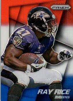 2014 Panini Prizm - Red White And Blue Prizm #42 Ray Rice Front