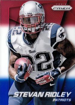 2014 Panini Prizm - Red White And Blue Prizm #55 Stevan Ridley Front