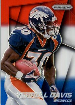 2014 Panini Prizm - Red White And Blue Prizm #62 Terrell Davis Front