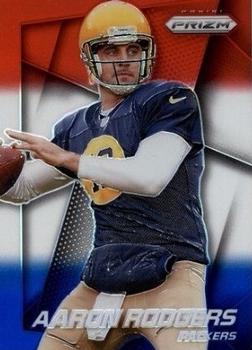 2014 Panini Prizm - Red White And Blue Prizm #67 Aaron Rodgers Front