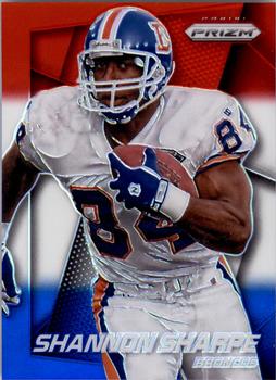 2014 Panini Prizm - Red White And Blue Prizm #82 Shannon Sharpe Front