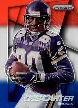 2014 Panini Prizm - Red White And Blue Prizm #97 Cris Carter Front