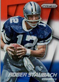 2014 Panini Prizm - Red White And Blue Prizm #147 Roger Staubach Front