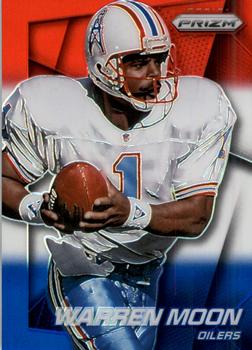 2014 Panini Prizm - Red White And Blue Prizm #166 Warren Moon Front