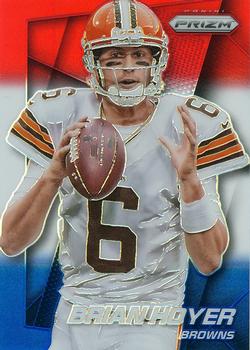 2014 Panini Prizm - Red White And Blue Prizm #175 Brian Hoyer Front