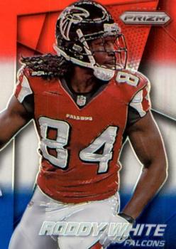 2014 Panini Prizm - Red White And Blue Prizm #193 Roddy White Front